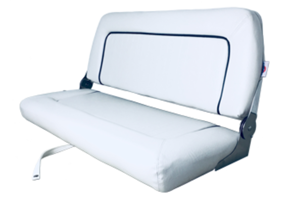 Allpa Stuurstoel model Coach de Luxe Twin wit