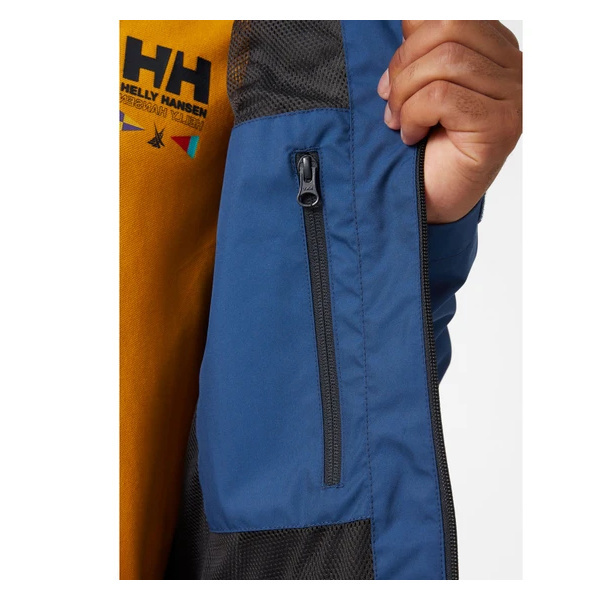 Helly Hensen Men's crew hooded jacket Deep Fjord