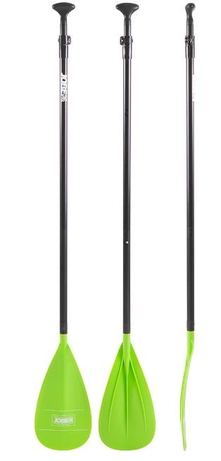 Jobe Aluminium SUP Peddel | Lime Groen Driedelig