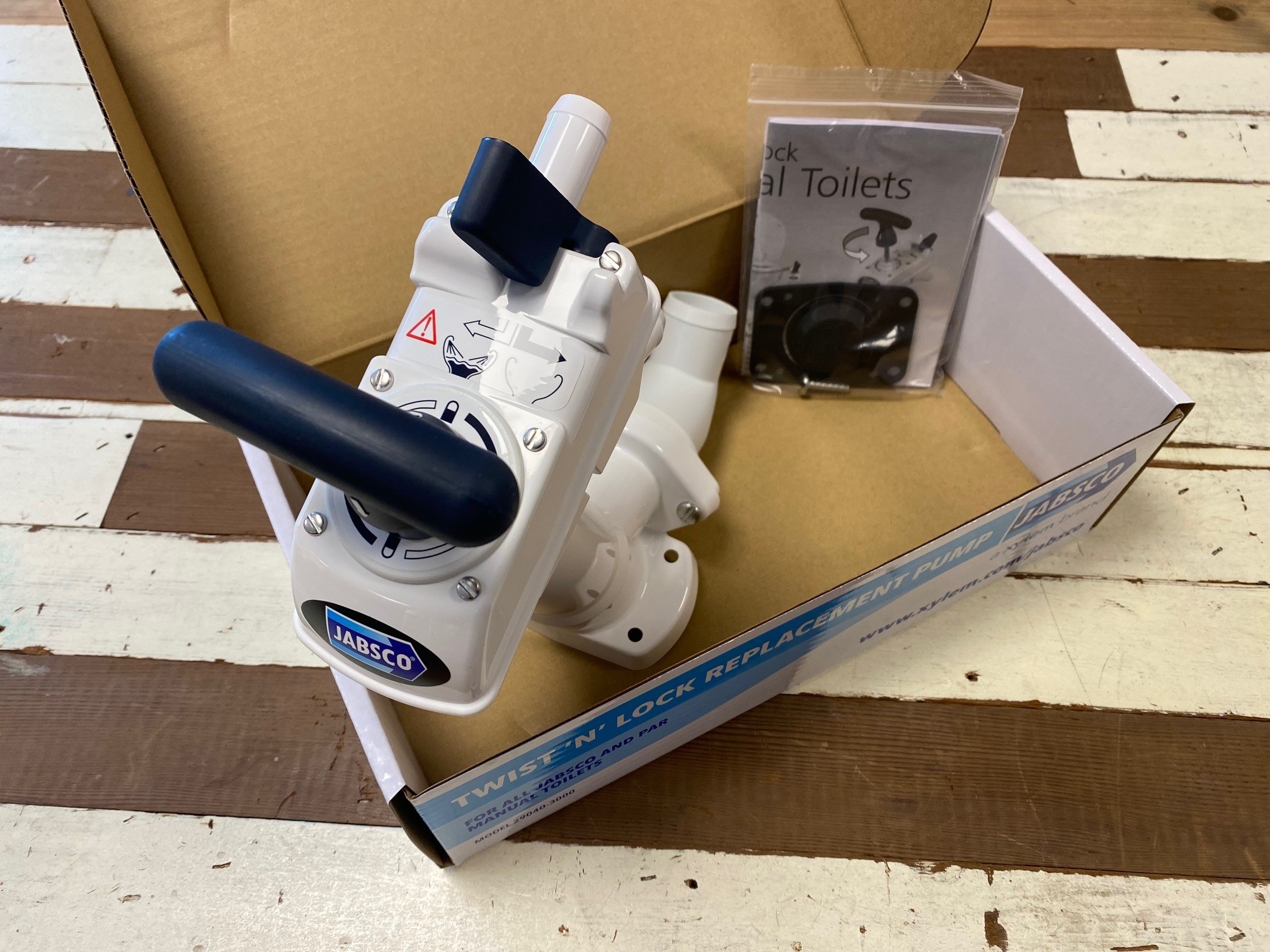 Jabsco Handtoilet Handpomp Compleet Kit B (29040-3000)