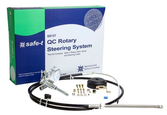 SeaStar Safe-T Quick Connect Stuursysteem met kabel tot 235 pk
