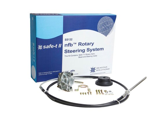 SeaStar Safe-T II (no-feedback) 3.2 rotary stuursysteem met kabel tot 235 pk