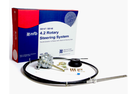 SeaStar (no-feedback) 4.2 rotary stuursysteem met kabel tot 235 pk