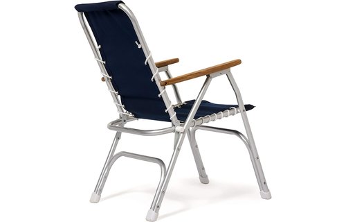 2 stuks nautische dekstoel | Blauw