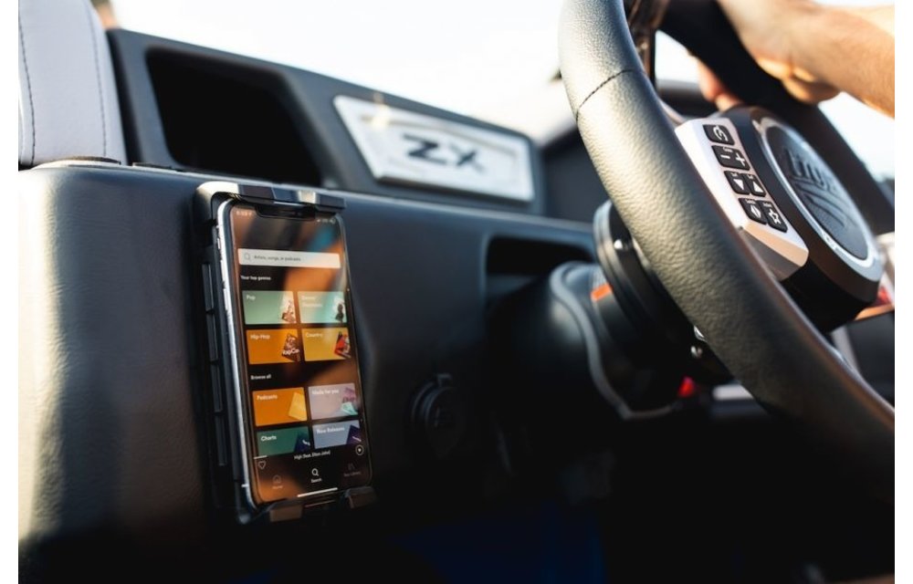 ROKK Active telefoonhouder met oplader draadloos (12/24V)