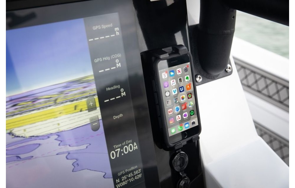 ROKK Active telefoonhouder met oplader draadloos (12/24V)