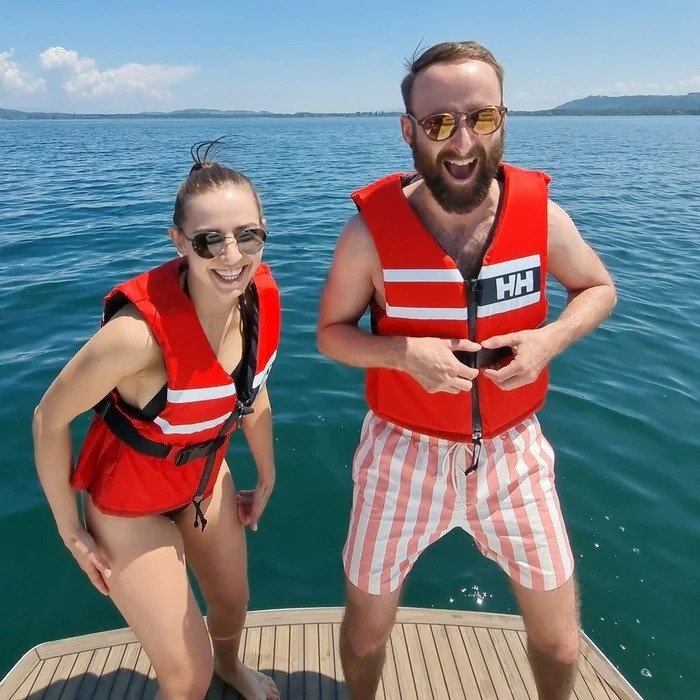 Helly Hansen Sport Comfort Life Zwemvest 50N Rood