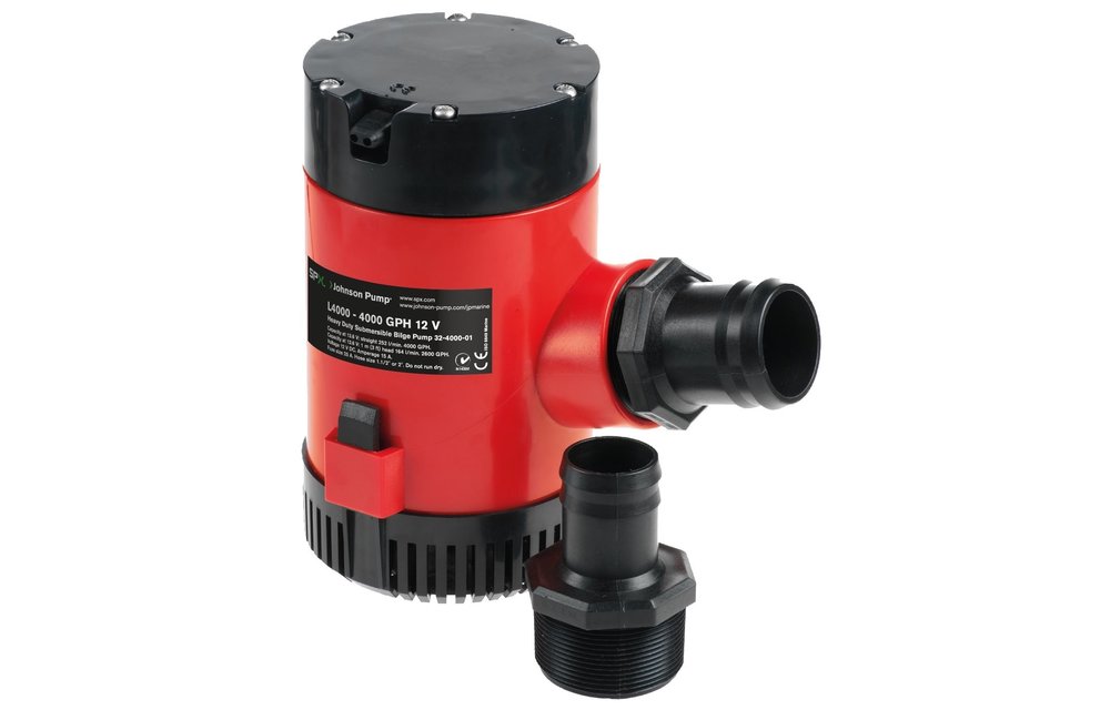Johnson Bilgepomp L4000 24Volt - 252 L / min.