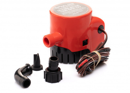 Johnson Ultima bilgepomp met vlotterschakelaar  1000GPH  12V