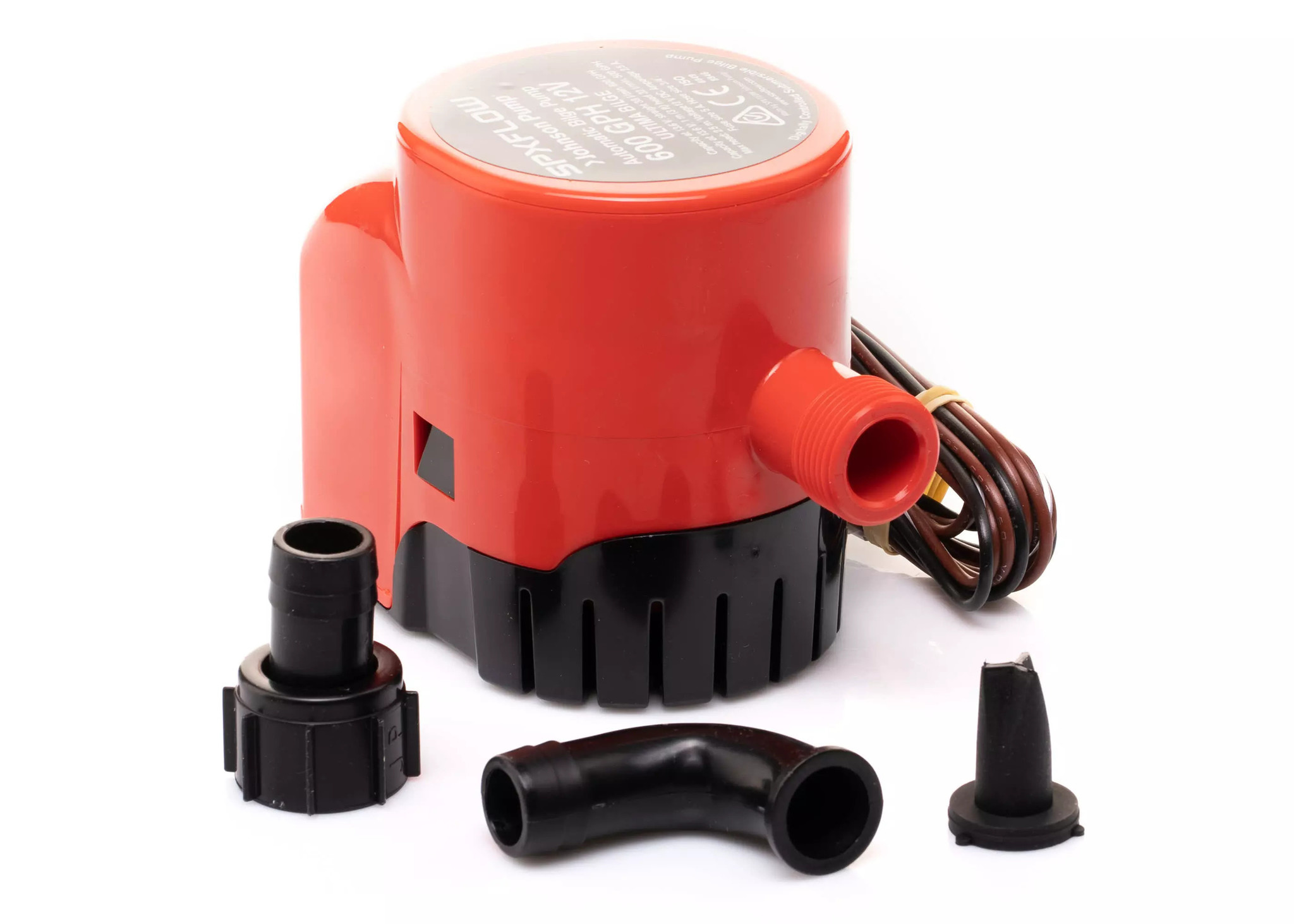 Johnson Ultima bilgepomp  600GPH  12V / 38 L/Min.