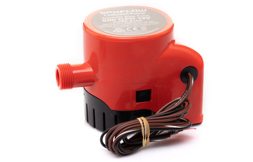 Johnson Ultima bilgepomp  600GPH  12V / 38 L/Min.