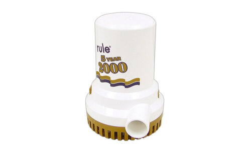 09 Rule 2000 GOLD Heavy Duty Bilgepomp 7571 l/u 12V
