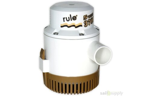 13A Rule 3700 GOLD Heavy Duty Bilgepomp 14010 l/u 12V 13A