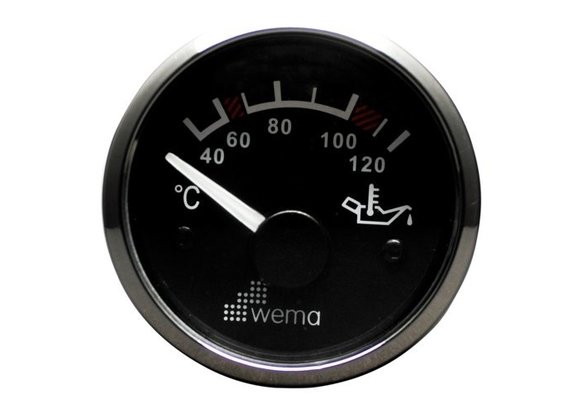 Silver serie olie temperatuur