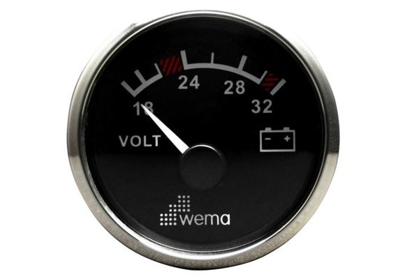Silver serie voltmeter | 24V