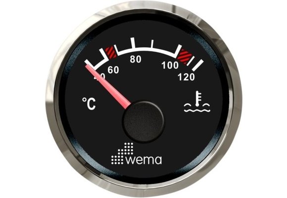 Silver serie watertemperatuur meter | NMEA2000