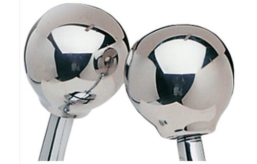 X55 kogelhandgreep zilver