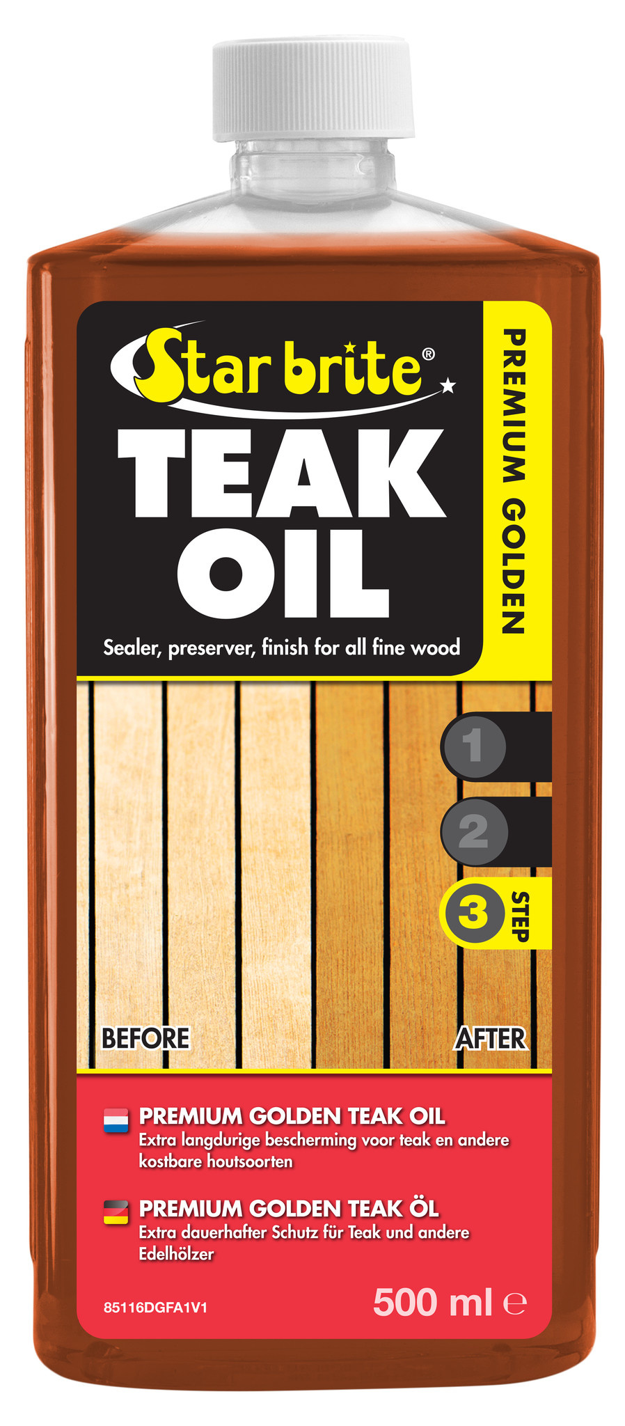 Premium Golden Teak Oil