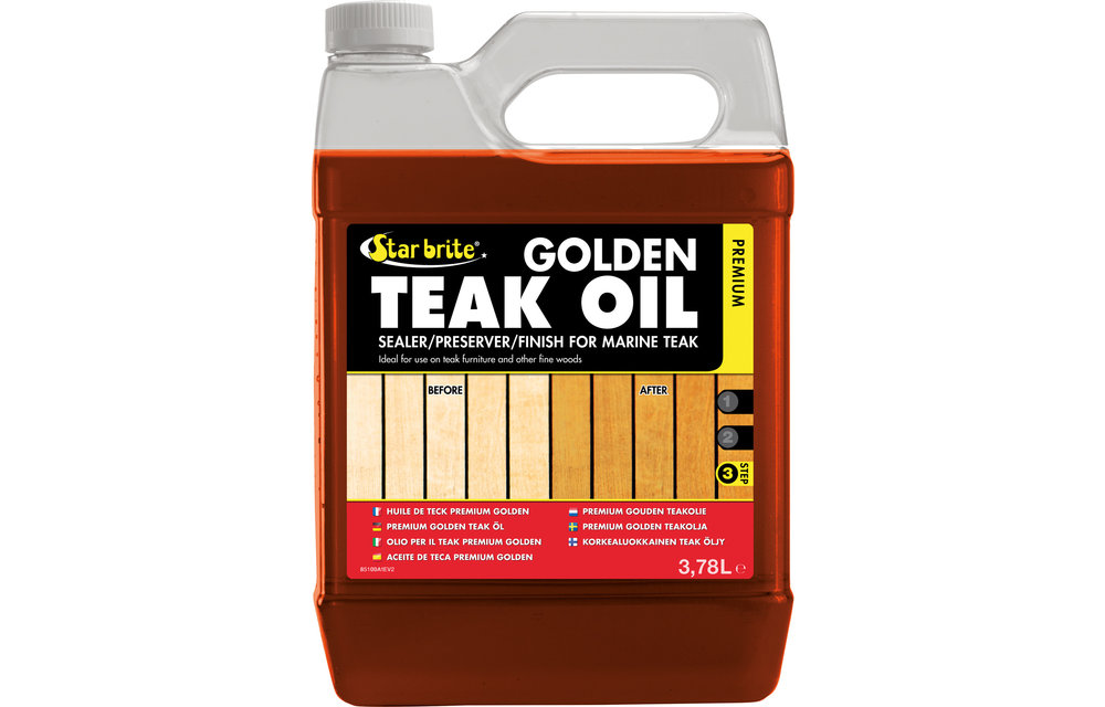 Premium Golden Teak Oil