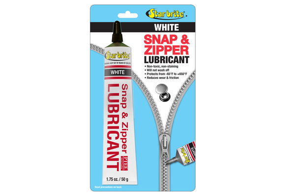 Smeermiddel voor ritsen en drukkers