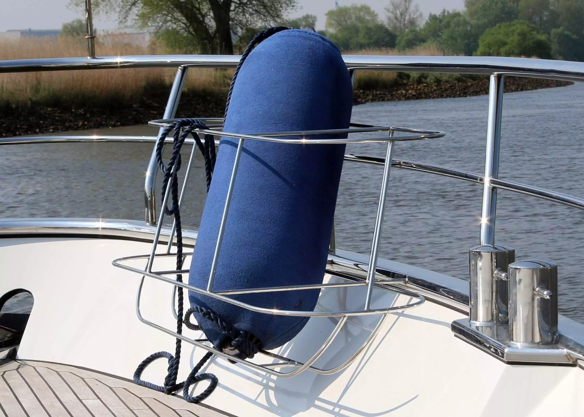 RVS fenderhouder recht