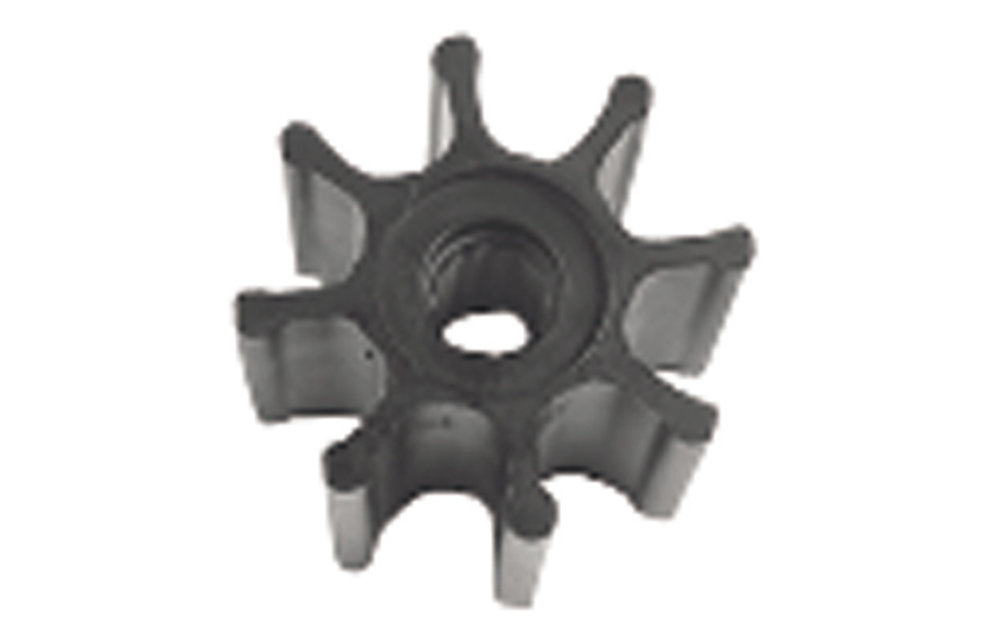 Neoprene inboard impeller key drive