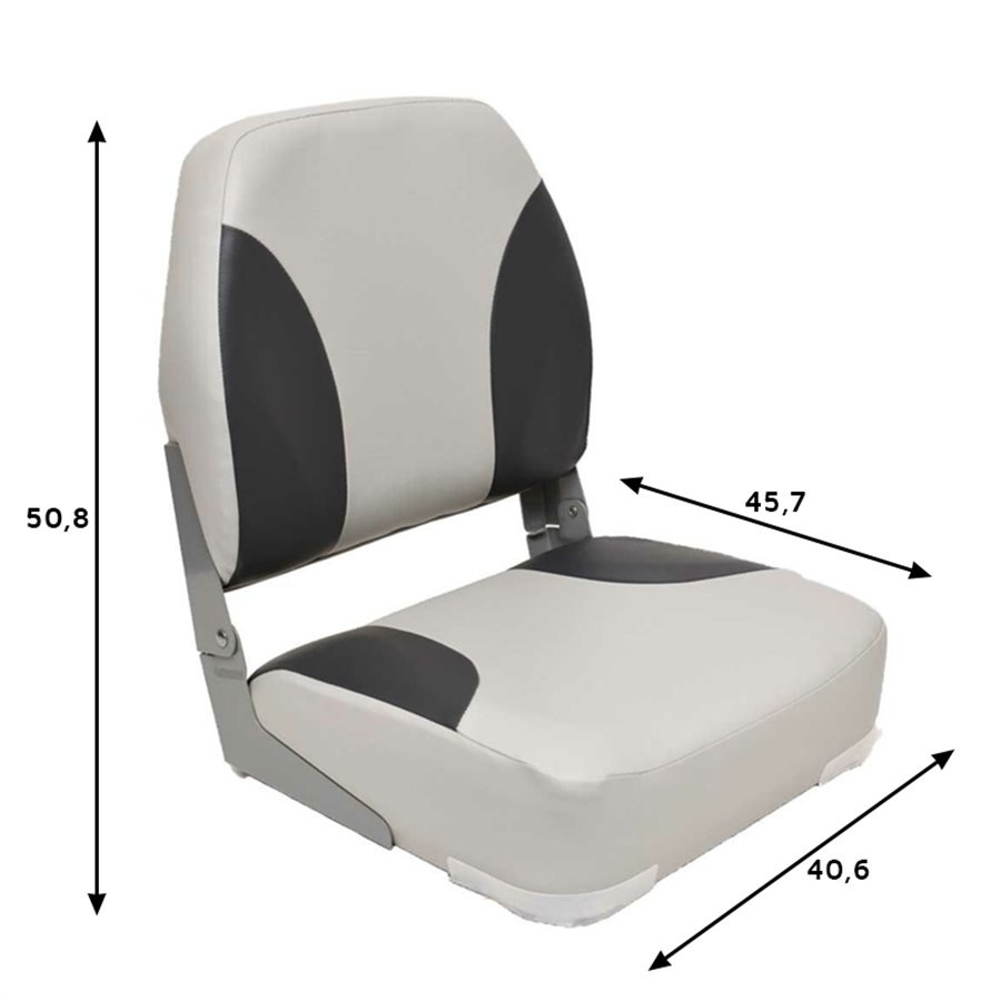 Bootstoel Comfort Grijs