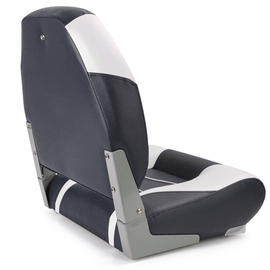 Bootstoel High Back antraciet / wit