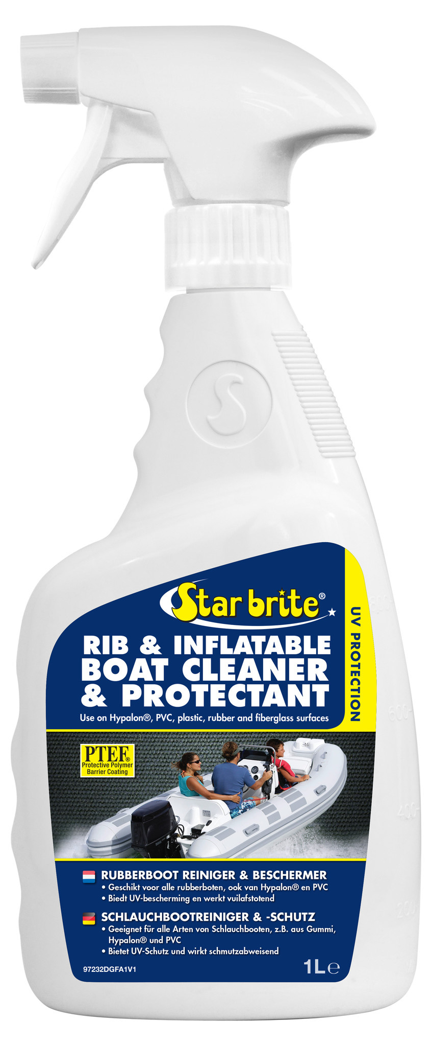 Rubberboot reiniger en beschermer