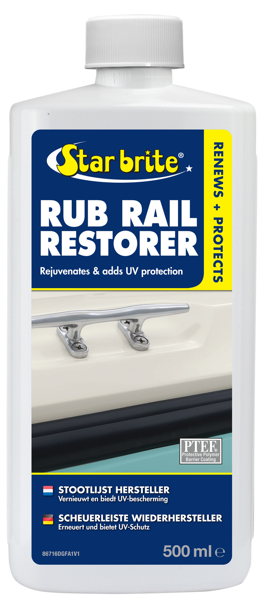 Stootlijst Hersteller met PTEF