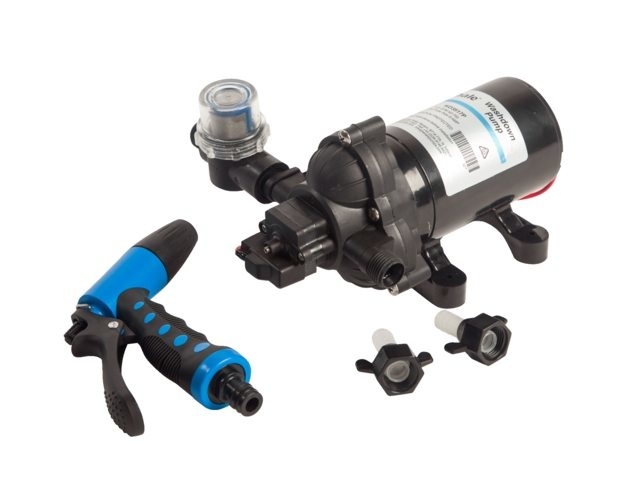 Whale dekwaspomp + spuitpistool