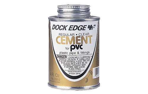 Bevestigingsmateriaal Steigerstootrand | PVC lijmset 125ml t.b.v. montage steigerstootrand onderdelen