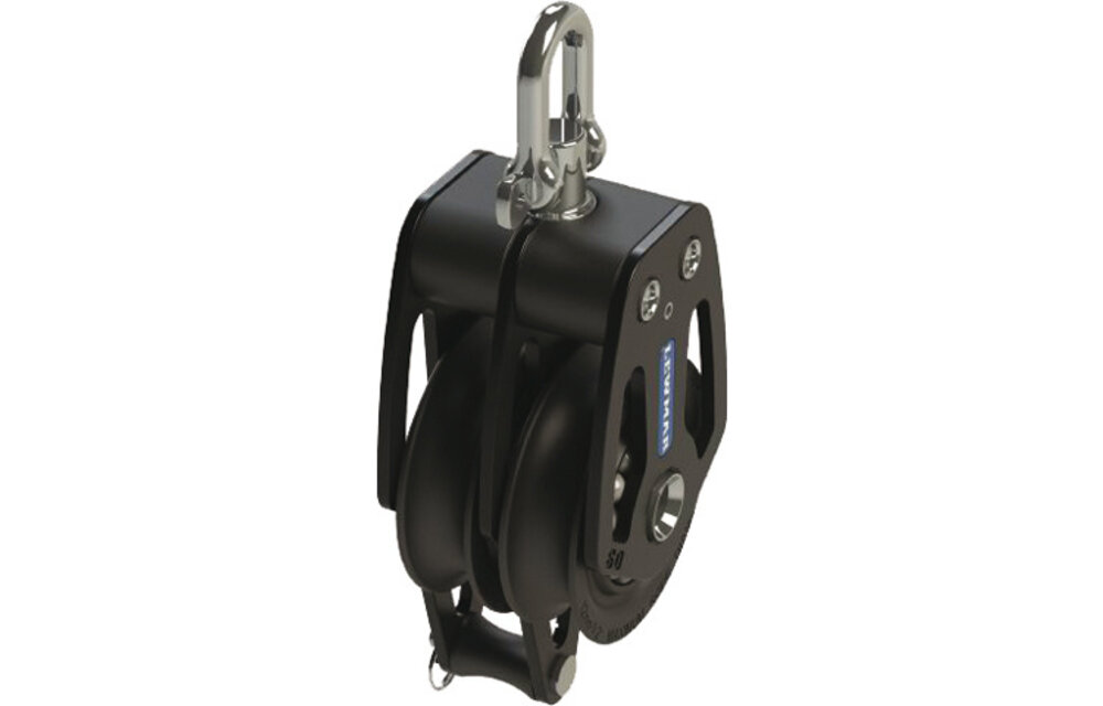 Lewmar HTX blok 2-schijfs met hondsvot