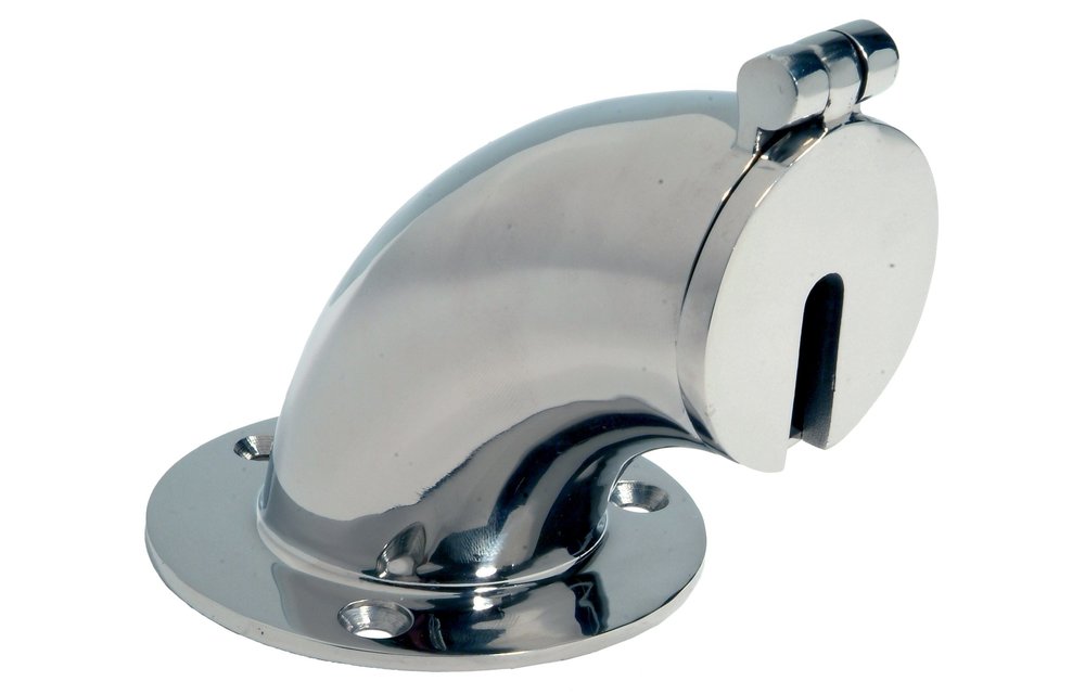RVS Ketting-dekdoorvoer Ø tot 13mm