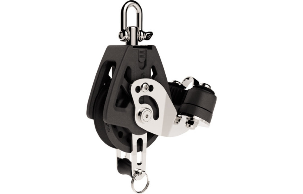 Lewmar Synchro blok 1-schijfs met hondsvot en klem