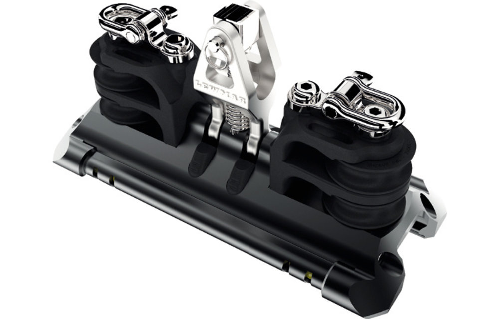 Overloopslede met upstand, 4 controleschijven en hondsvot