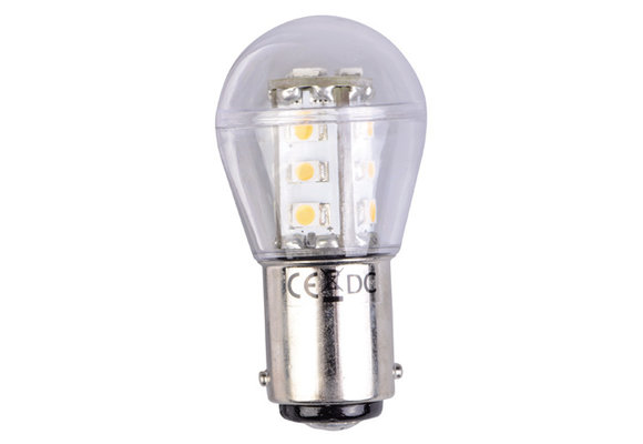LED BA15D Ledlamp 15 X SMD - 1.5 watt