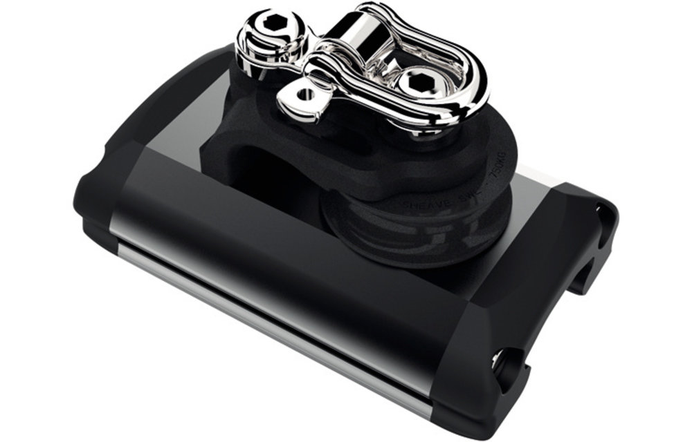 Midtrack eindstop met controle schijf en hondsvot | 29472535bk sz2 midtrk stop 1cl bkt