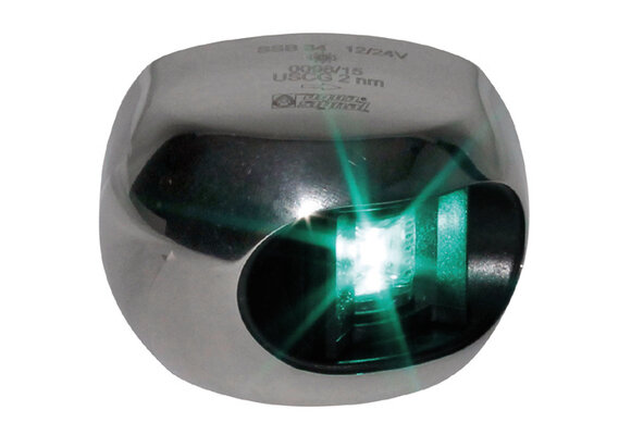 34 LED Stuurboord RVS