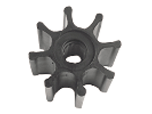 Neoprene inboard impeller key drive