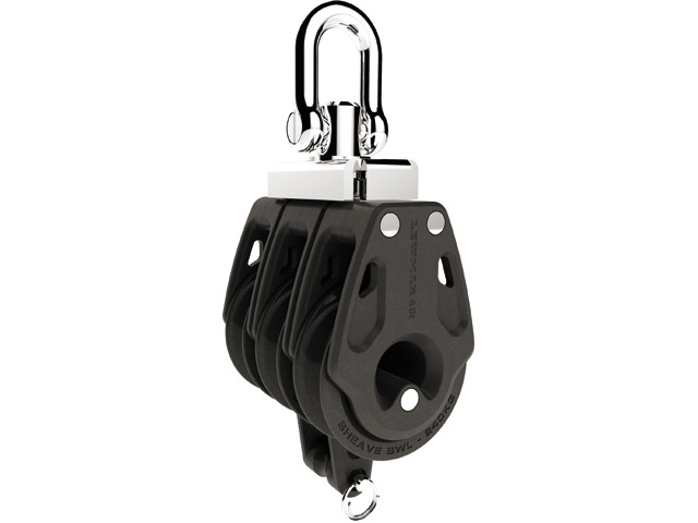 Lewmar Control Blok 3-schijfs met hondsvot