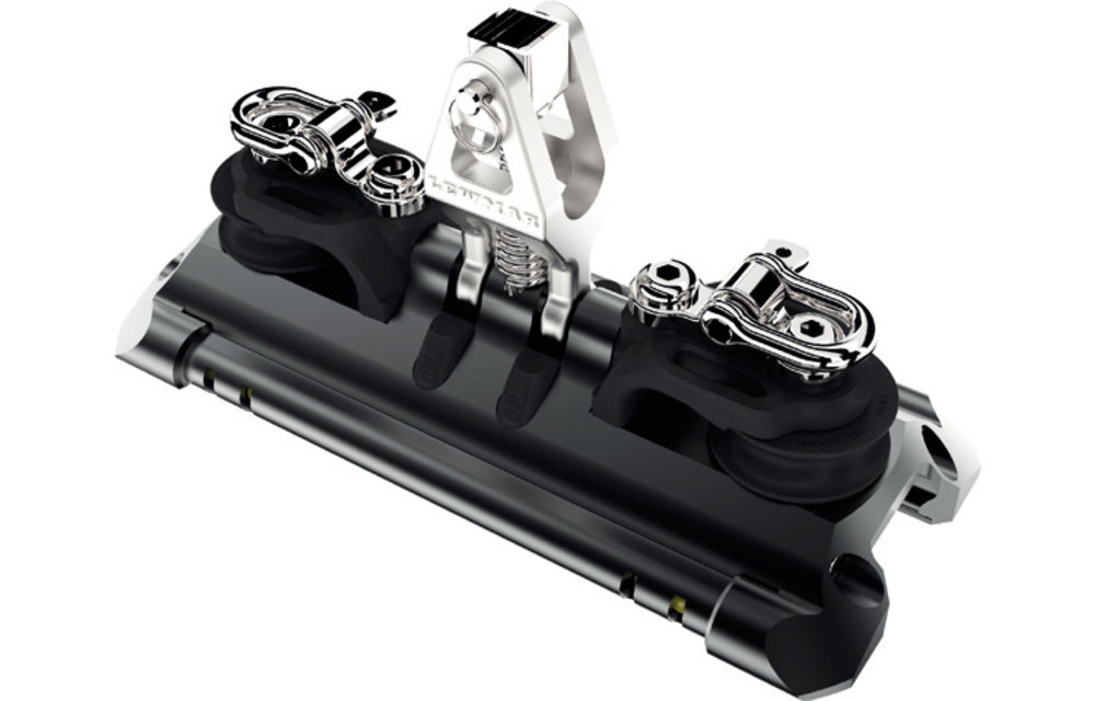 Overloopslede met upstand, 2 controleschijven en hondsvot