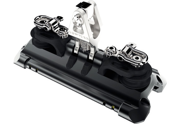 Overloopslede met upstand, 2 controleschijven en hondsvot