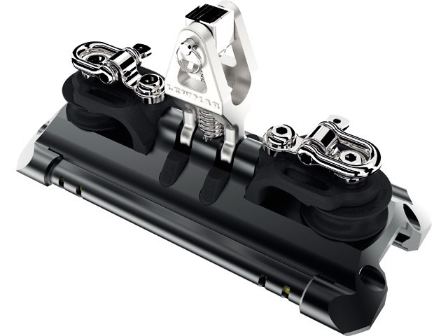 Overloopslede met upstand, 2 controleschijven en hondsvot