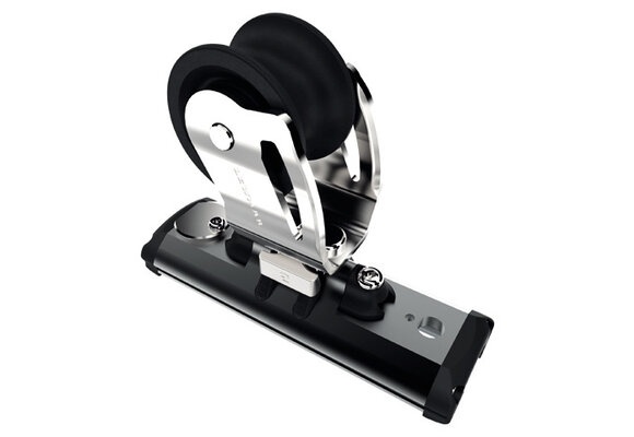 Eindstop met genuaschijf voor schootgeleiding