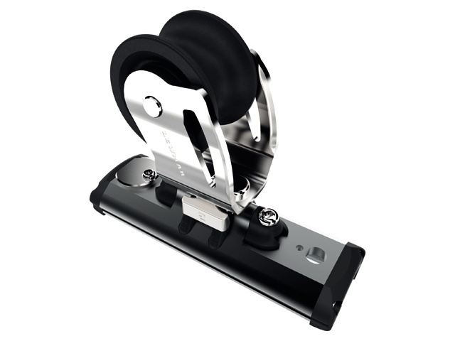 Eindstop met genuaschijf voor schootgeleiding