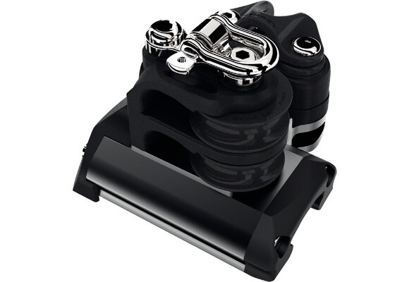 Eindstuk met dubbele controleschijven, klem en hondsvot