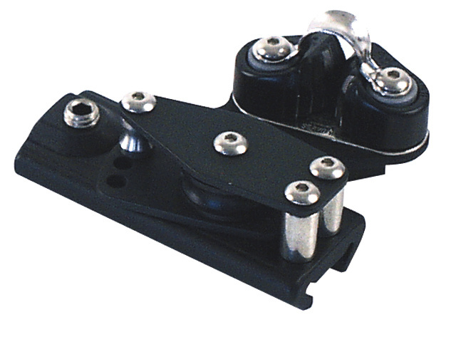 Eindstuk met enkele controleschijf en klem | Links