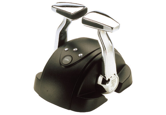 Motorbediening | MC 2000-4 | Zwart huis, verchroomde hendel