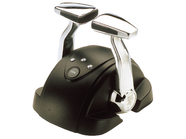 Motorbediening | MC 2000-4 | Zwart huis, verchroomde hendel